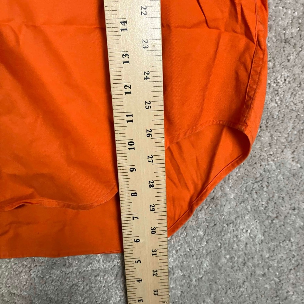 Vtg Ralph Lauren Button Down Shirt Lot 2 Mens M Orange Blaire Blake Long Sleeve - Picture 6 of 16